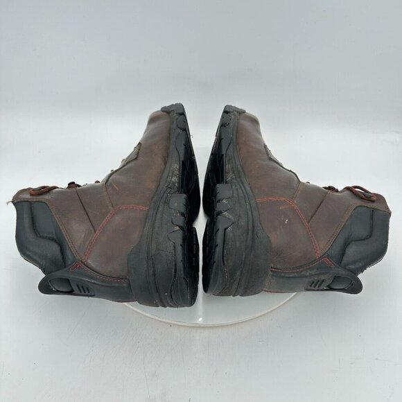 Wolverine Merlin Men Sz 12M Brown Leather Composite Toe 6" Waterproof Work Boot - Picture 8 of 14